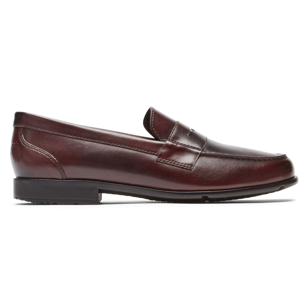 Rockport Loafers Herre Mørke Brune - Classic Penny - SFYL65483